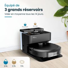 Robot aspirateur EZIclean ALL IN ONE Z10 PLUS