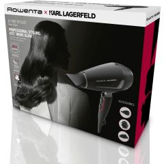 Seche-cheveux Pro Stylist Karl Lagerfeld Rowenta CV888LF0
