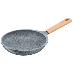 Poêle 24 cm granite manche bois Natura Tefal E2190404