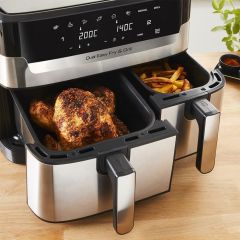 Friteuse sans huile Dual Easy Fry & Grill Tefal EY905D10