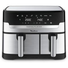 Friteuse sans huile Dual Easy Fry & Grill 5,2L + 3,1L Moulinex EZ905D20
