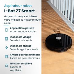 Robot aspirateur EZIclean I-BOT Z7 SMART