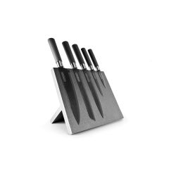 Lot de 5 couteaux avec socle magnétique  Kitchencook SLATE