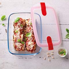 Plat en verre rectangulaire 23x15x6cm Ocuisine 215CH00/1045