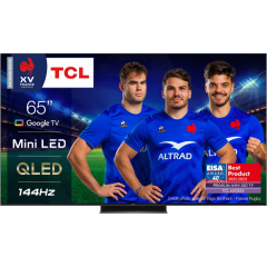 TV QLED Mini-LED 4K 164cm (65 pouces) TCL 65C835