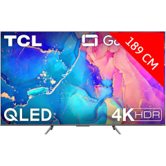Smart TV QLED 4K Ultra HD 189 cm (75 pouces) TCL 75QLED760