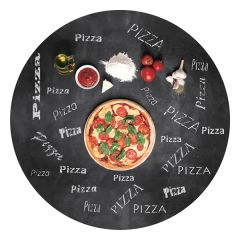 Plateau pizza rond en verre trempé diamètre 35 cm Pradel P0002331/IPLFR