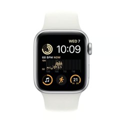 Apple Watch SE (2022) Blanc 40 mm GPS + Cellular