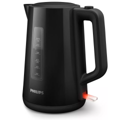 Bouilloire Plastique noire - 1,7L 2200 W - Philips - HD9318/20
