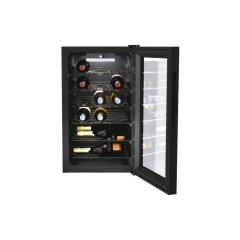 Cave à vin noire 73L Candy CWC021M/N