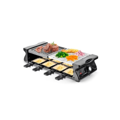 Raclette 3 En 1 Avec 8 Poêlons Antiadhésifs 1200W RC_ALPES