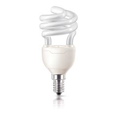 Ampoule Tornado à économie d'énergie spirale ES T2 12W WW E14 220-240V 1BC/6 214764
