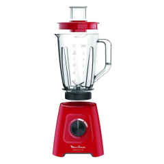Blender Mixeur Électrique Moulinex Blendforce Rouge LM420510 