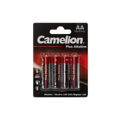 Lot de 4 piles AA 1,5 V Camelion LR6C