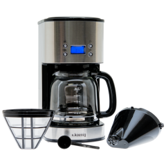 Cafetière programmable H.Koenig MG30 Inox