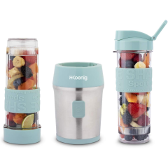 Mini Blender bleu pastel Transportable Koenig SMOO16