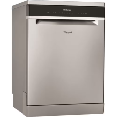 Lave-vaisselle posable inox 14 couverts Whirlpool WFP5O41PLGX 