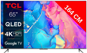 Smart TV QLED 4K Ultra HD 164 cm (65 pouces) TCL 65C633