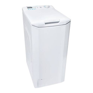 Lave-linge top blanc 6 kg Candy CST26LE/1-47 