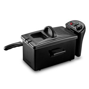 Friteuse semi-pro noire Kitchencook KFRY_BLACK