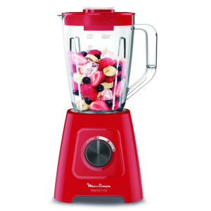Blender Mixeur Électrique Moulinex Blendforce Rouge LM420510 