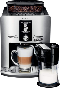 Machine expresso avec broyeur Espresseria Latt Espress Silver Krups YY4201FD