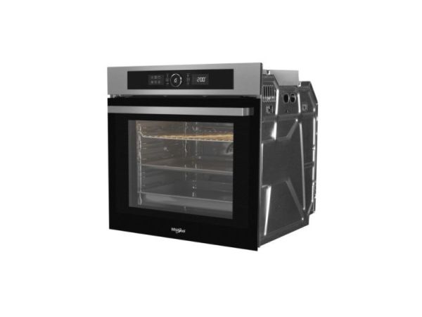 FOUR WHIRLPOOL PYROLYSE CLASSE A 65 LITRES INOX