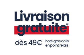 Livraison gratuite dès 49€