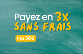 Paiement en 3 fois sans frais