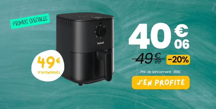 Friteuse sans huile Easy Fry Essential 3.5L Tefal 