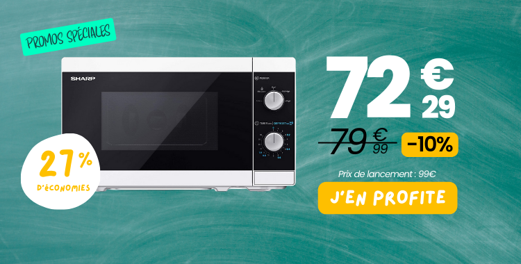 Four micro-ondes Sharp YC-MS01EW