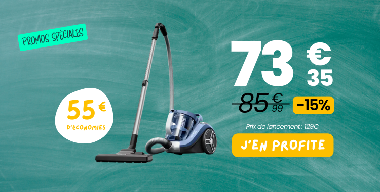 Aspirateur sans sac Compact Power XXL Rowenta RO4B